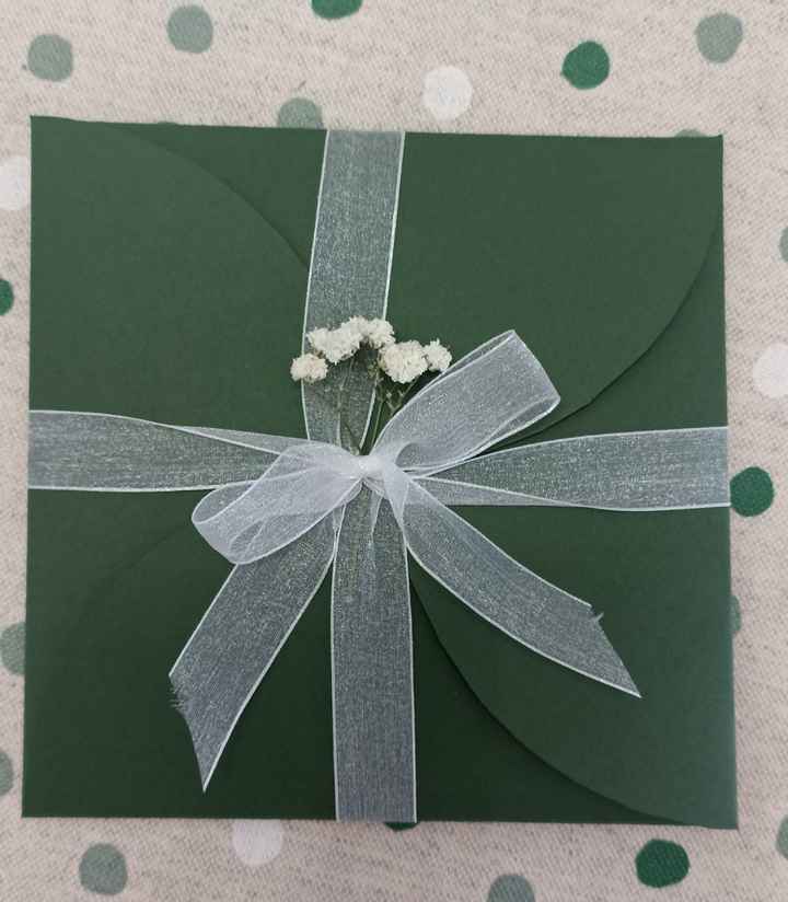 Sobres para las invitaciones de boda - 1