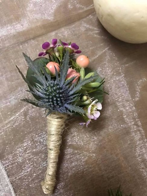 Prendido novio y padrino