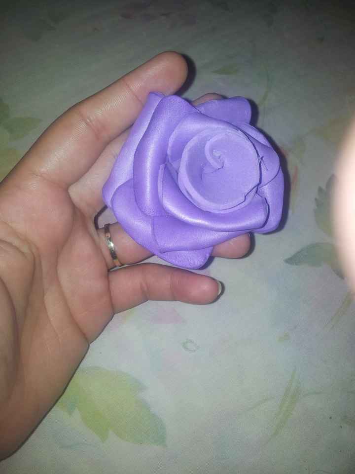 Rosas goma eva. - 1
