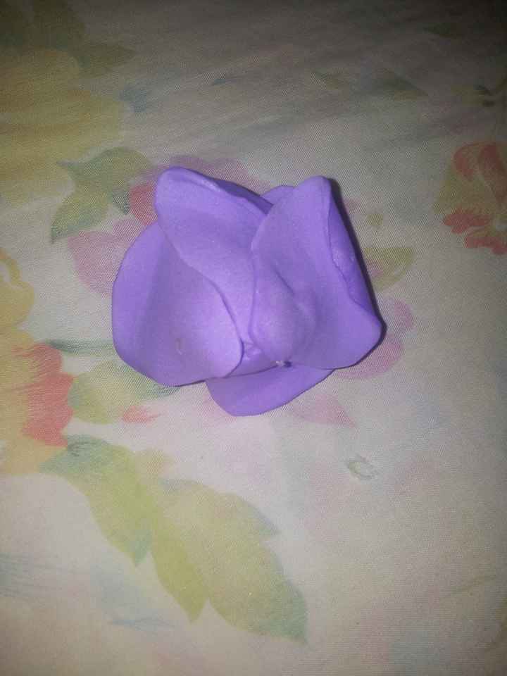 Rosas goma eva. - 2