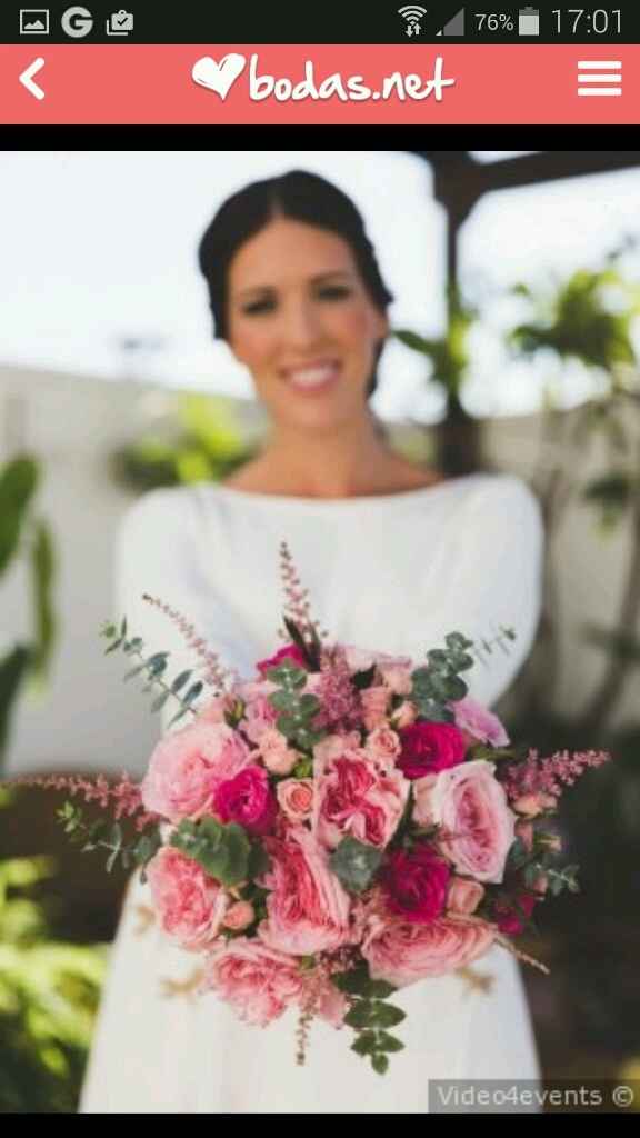 Sos ... ramo fucsia!! :) - 1