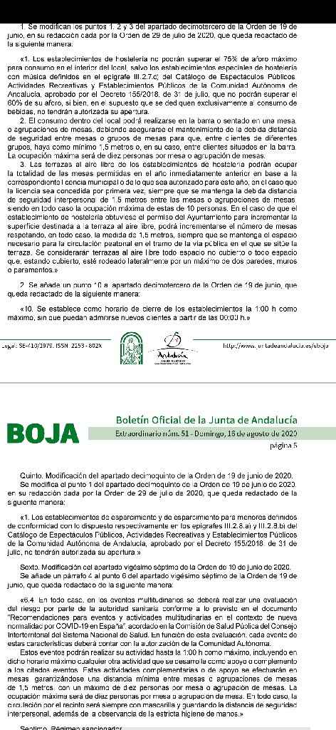 Boja Andalucía - 1