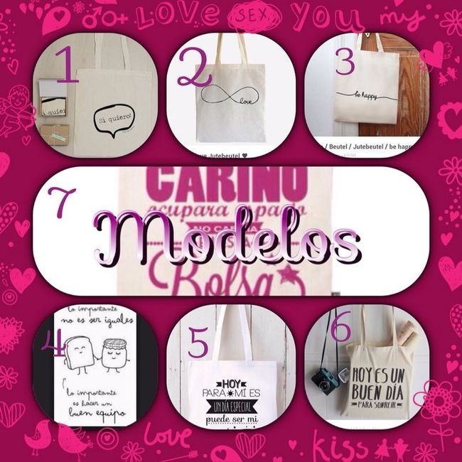 Pedido bolsas algodon 1,30e!! detalle/regalo - 1