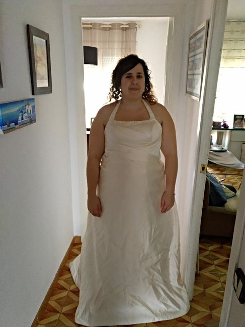  y así sin más ya tengo vestido. - 2