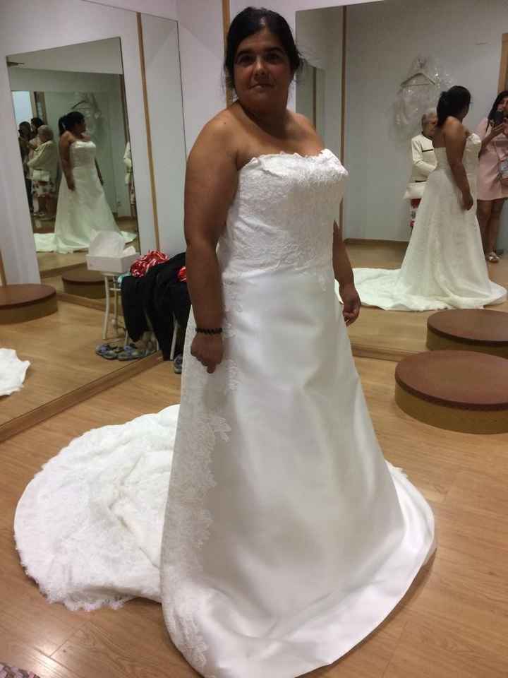 Imperdible vestido novia - 1