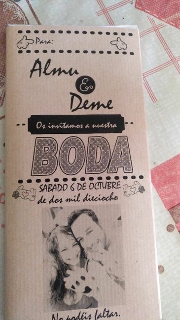 Dudas con las invitaciones... - 2