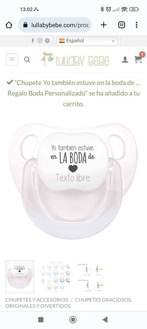 Ya tenemos los detalles para invitados 7
