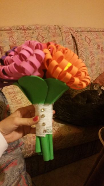 Ramo para mi hermana de goma eva