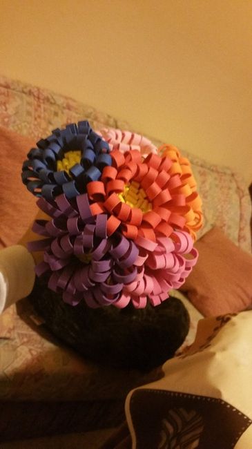 Ramo para mi hermana de goma eva
