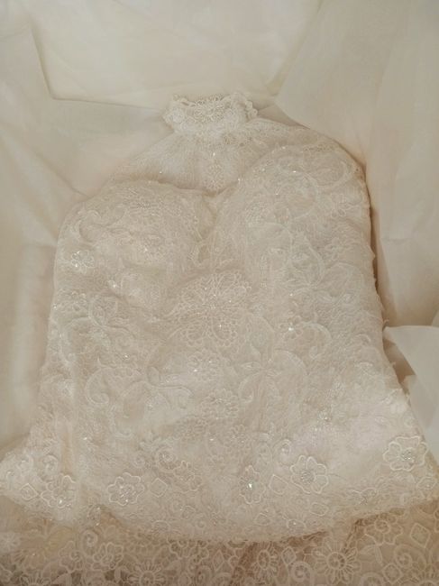 Guardar el vestido en una caja 2