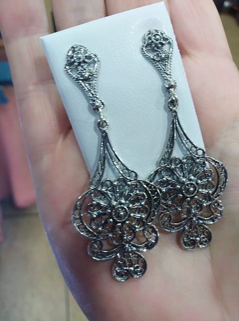 Pendientes novia 3