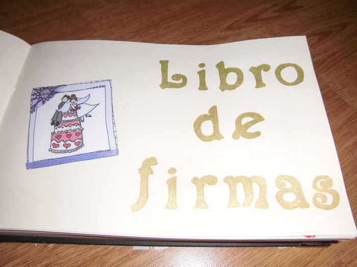 libro de firmas