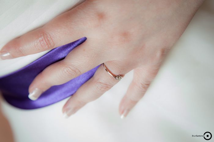 Mis uñas, zapatos y anillo de pedida