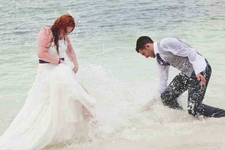 Quien ha hecho postboda en la playa?  - 1