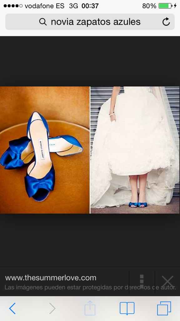 Opiniones zapatos azules - 1