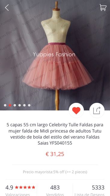 Look preboda: falda tul - 1
