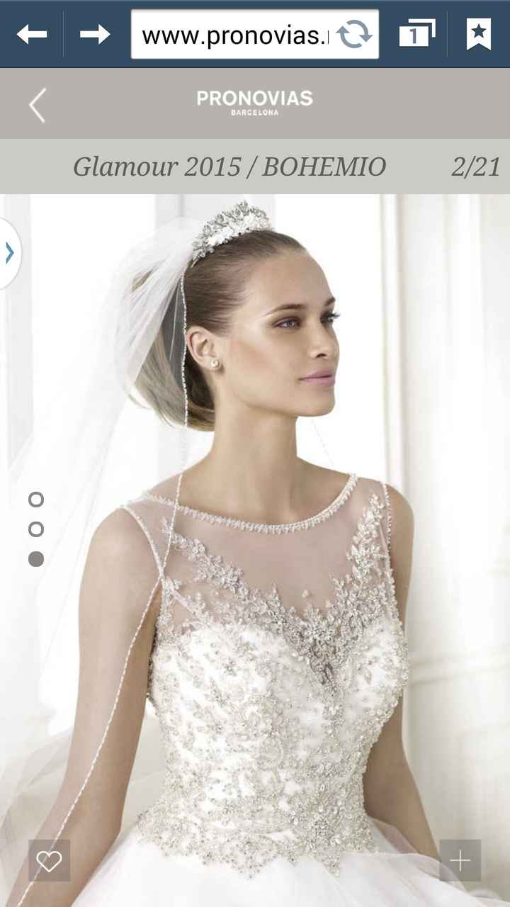 Vestido de pronovias - 1