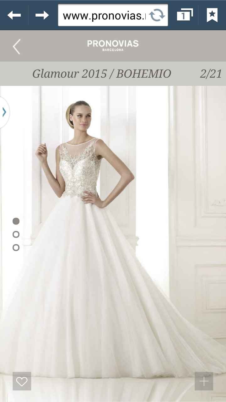Vestido de pronovias - 2