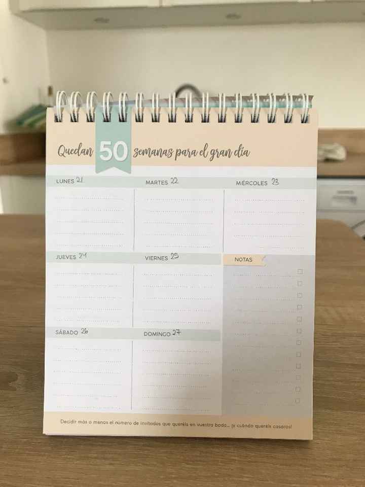 Calendario semanal 