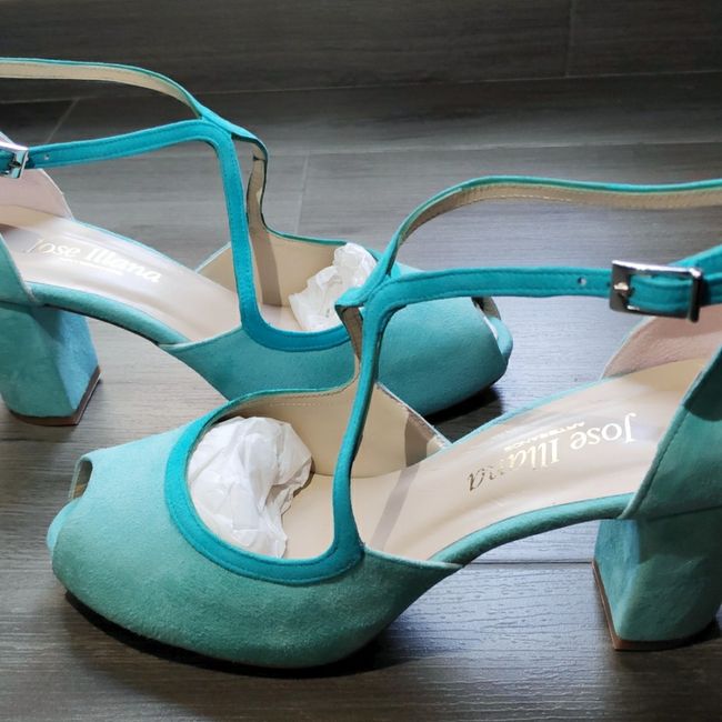 Mis zapatos fueron (o serán).... 14
