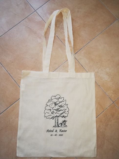 Bolsas regalo para invitados 1
