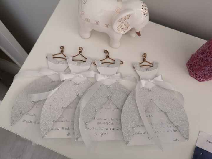 Invitación para prueba del vestido - 1