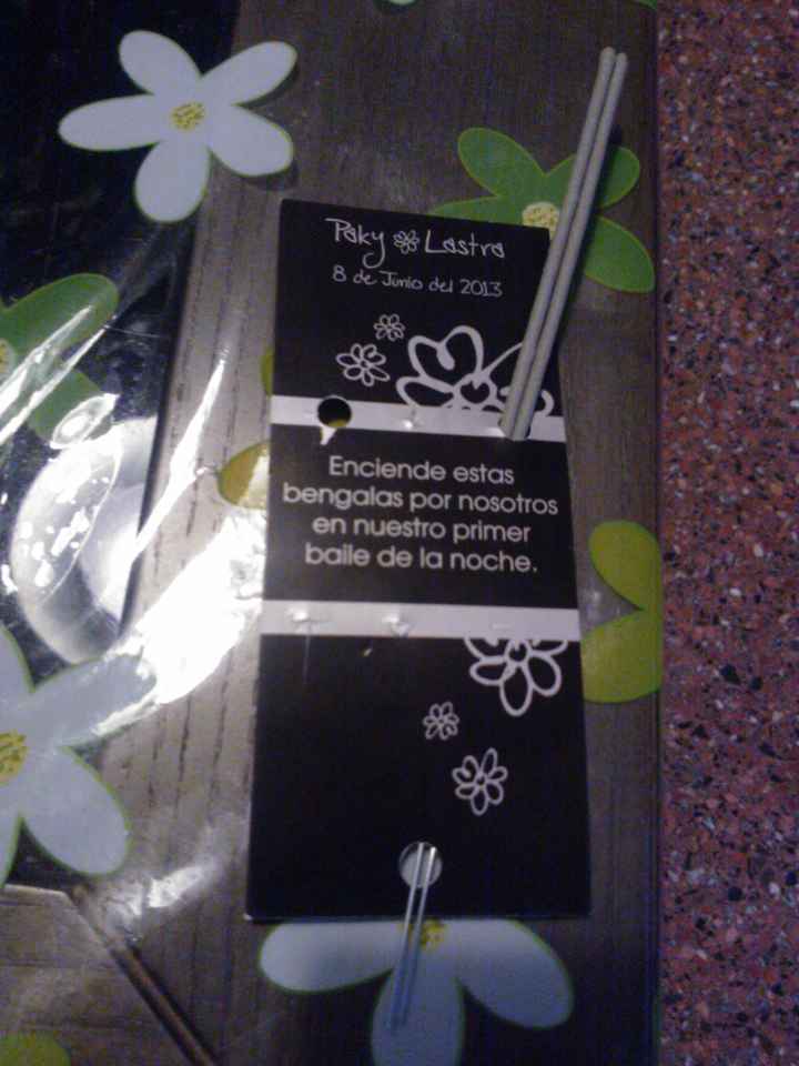 bengalas para el baile 