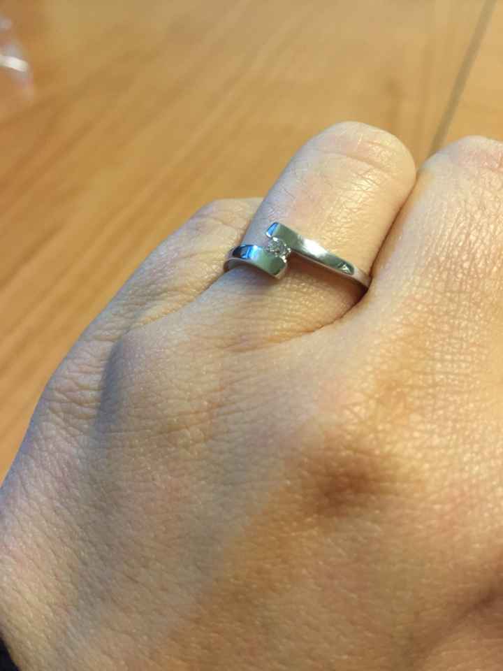 Cómo es vuestro anillo o símbolo de compromiso? - 1
