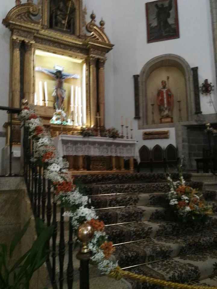 Decoración Altar