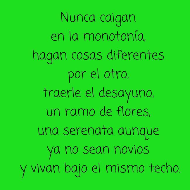 Consejo 6