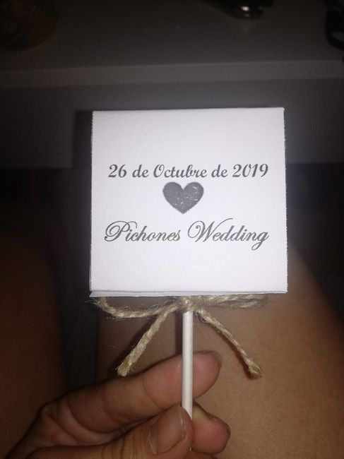 Piruletas de agradecimiento - 2
