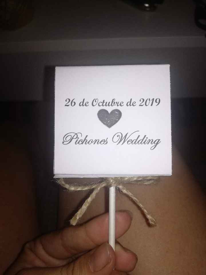 Piruletas de agradecimiento - 2