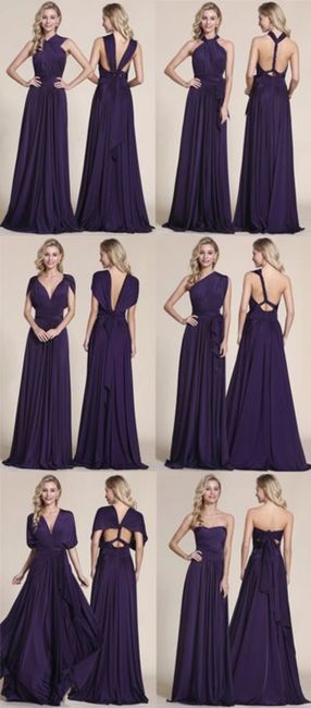 ¡Vestido damas de honor! 3