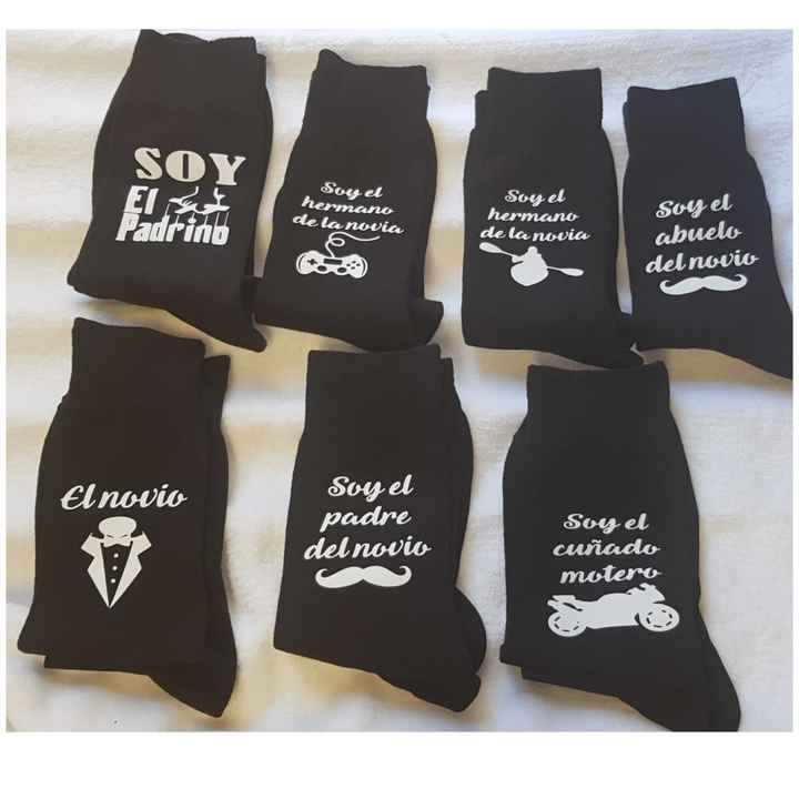 Calcetines de novio 🤵 ¿con dibujos o lisos? - 1