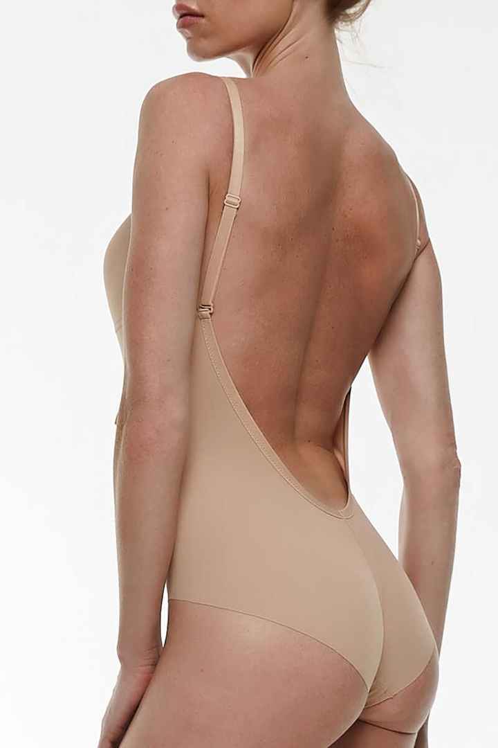 Body con escote y espalda - 2