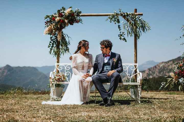 ¿Sofá o arco para la ceremonia? 💍 - 1