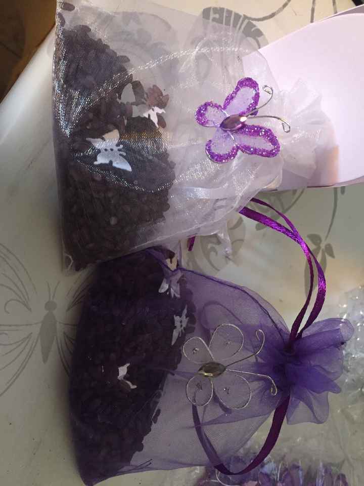 Ya tengo el arroz, pintado en su bolsita y en la cajita! 🙂 - 1