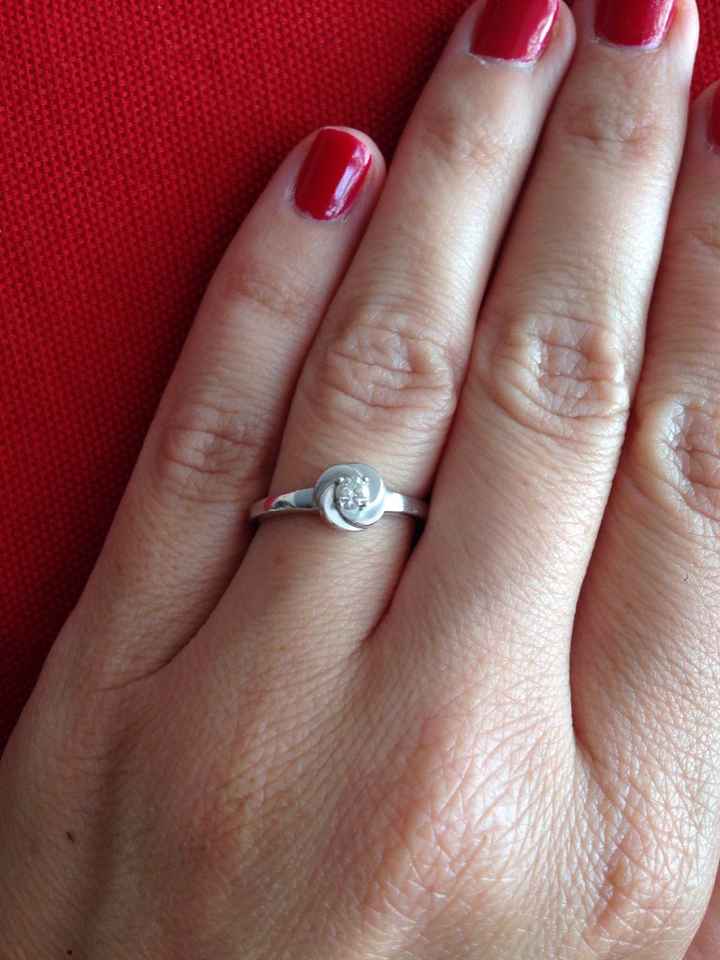 Anillo de pedida - 1