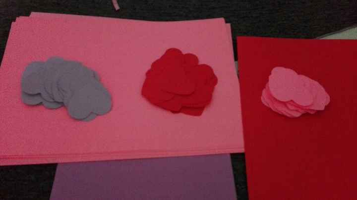 Nuestro confeti corazon handmade! - 1