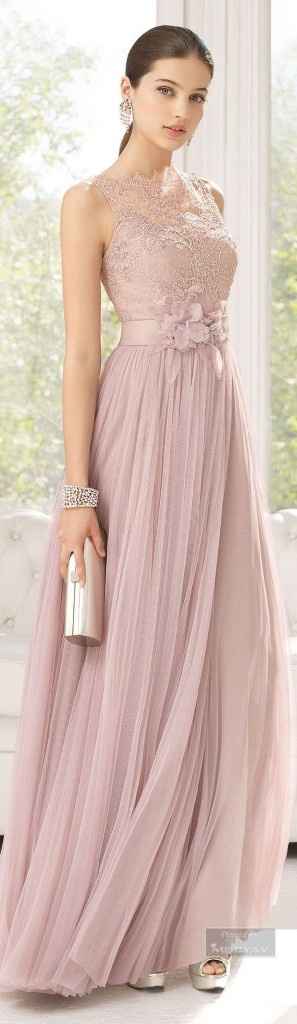 Vestidos de novia en rosa palo - 2