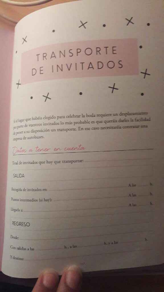 La agenda de nuestra boda❤❤ - 2