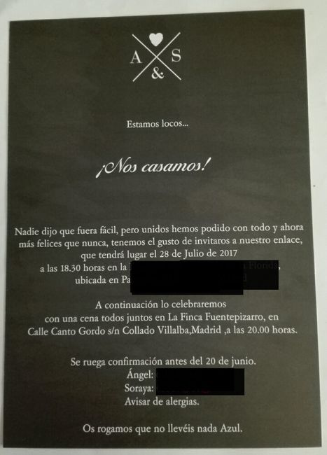 Mis invitaciones! - 2