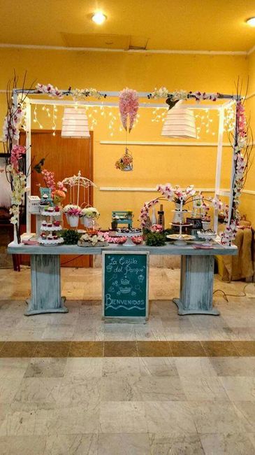 Manualidades para la decoración de la boda - 1