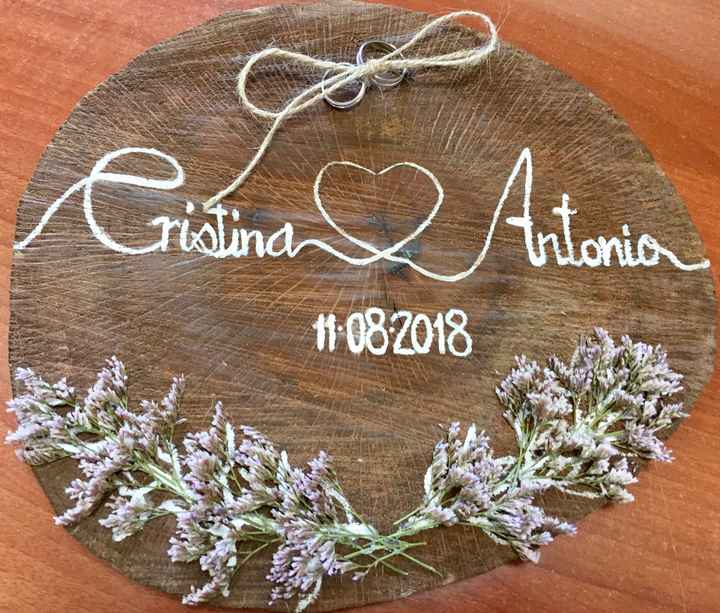 Porta Alianzas 100% artesanal ☺️☺️ - 1