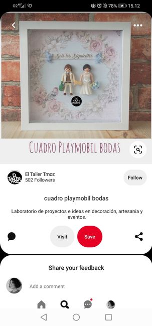 Detalle para los siguientes en casarse 2