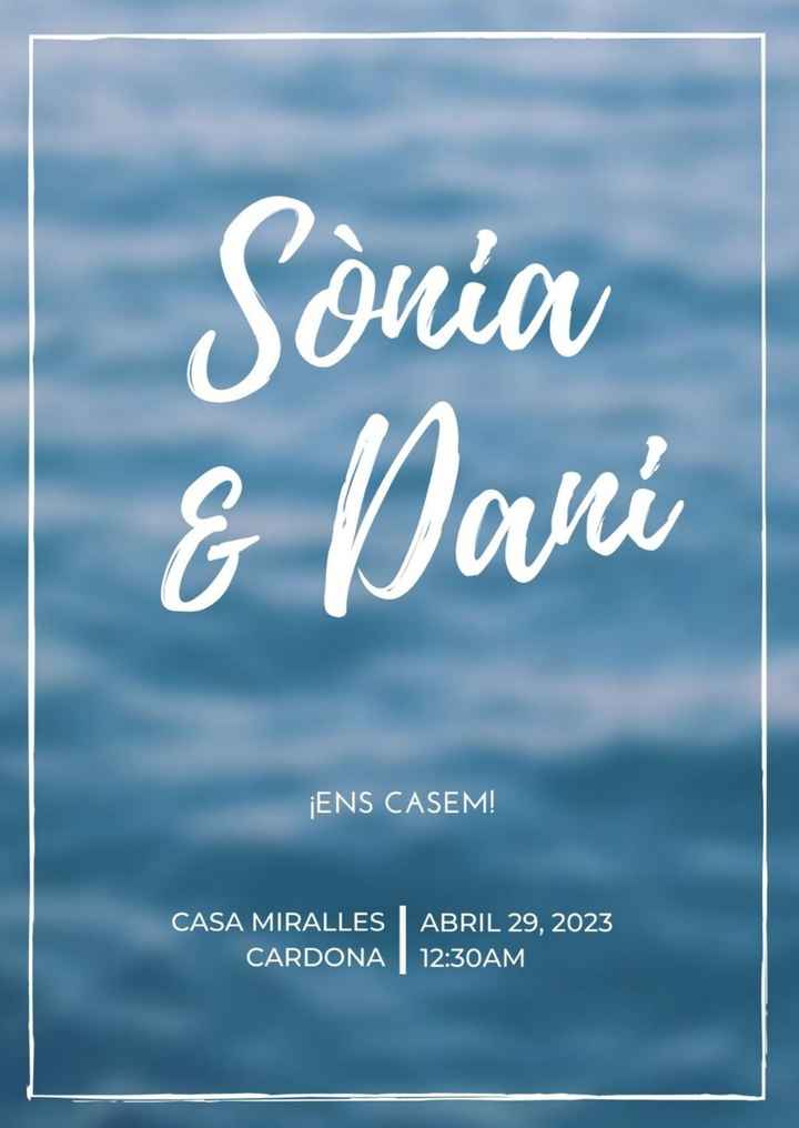 ¿Hacéis vosotr@s mismos las invitaciones? - 2