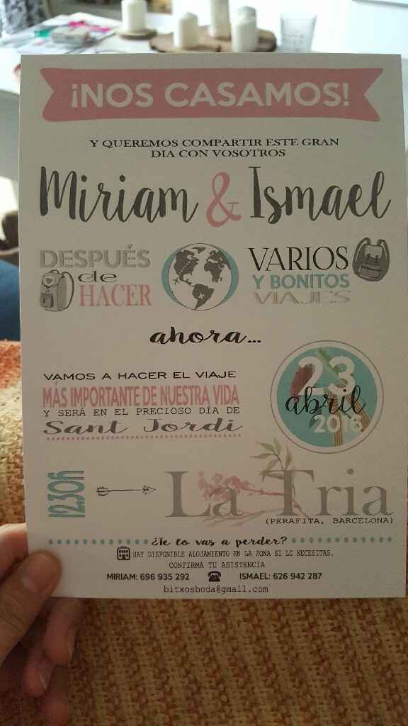 Invitaciones de boda¿? - 1