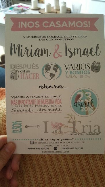 Invitaciones de boda¿? - 1