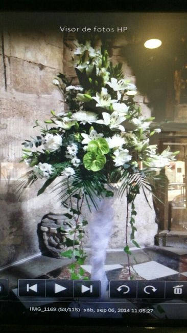 Flores de la catedral - 1
