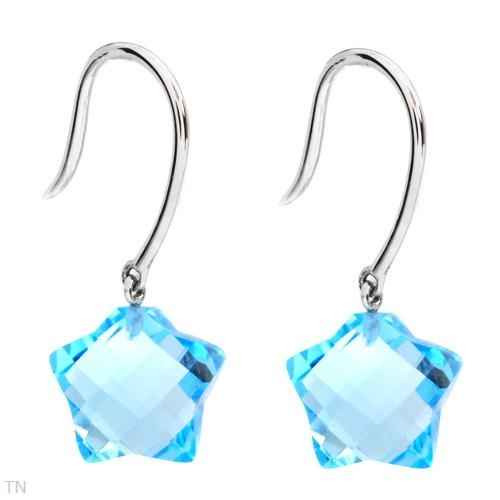 Pendientes de topacio
